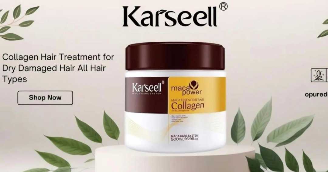 "Karseell Hair Treatment mask Collagen Power for Silky Smooth Hair